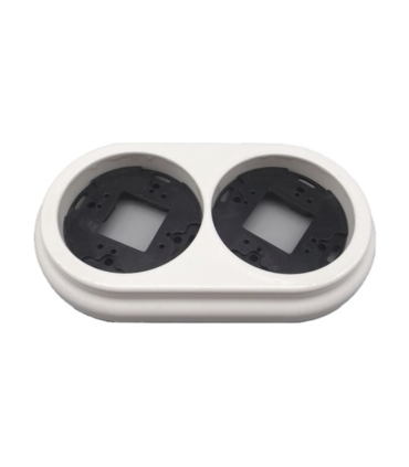 MARCO DOBLE SUPERFICIE PORCELANA BLANCO