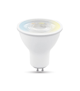 LAMPARA DICROICA SMART LED GU10 4.5W  CAMBIO DE TONO 180º 230V