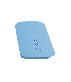 BATERIA EXTERNA PORTÁTIL 8400 mAh AZUL