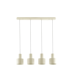 LAMPARA DE TECHO  SERIE SERANTES 4XE27 BEIGE
