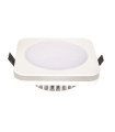 DOWNLIGHT LED EMPOTRABLE CUADRADO IP44 CORTE 90MM 10W 4200K 120º 230V