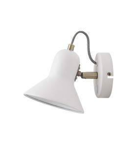 APLIQUE DE PARED E27 BLANCO