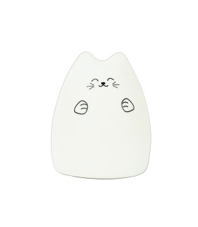 LUZ NOCTURNA SILICONA LED CON USB GATO