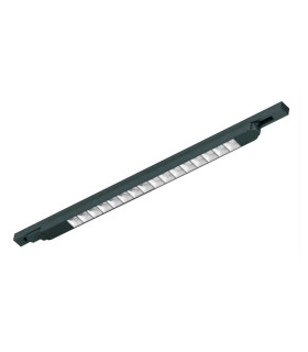 LUMINARIA LINEAL LED CARRIL 4 VIAS 55W LED SAMSUNG 928MM 55W 4000K 25x90º 230V NEGRO