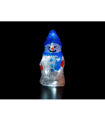 MUÑECO NIEVE CON PILAS