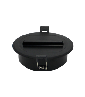 BASE CARRIL EMPOTRAR 4 VIAS NEGRA