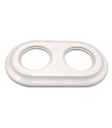 MARCO EMPOTRAR DOBLE PORCELANA BLANCO