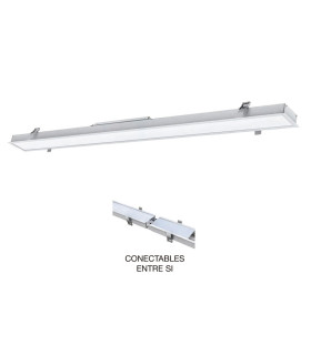 PANEL EMPOTRAR LED 2400MM 80W 4200K 120º 230V