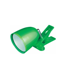 FLEXO LED PINZA MINI 3W 6400K 100º 230V VERDE
