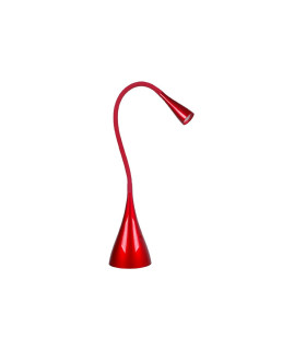 FLEXO LED DISEÑO TACTIL 3 ENCENDIDOS 3W 6400K 100º 230V  ROJO