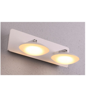 APLIQUE LED DECO 2x6W 2700K 120º 100-240V BLANCO
