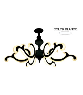 LAMPARA LED 6 BRAZOS 80W 2700K 120º 230V BLANCO