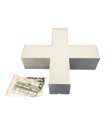 ACCESORIO LUMINARIA COLGANTE LED 4200K CONEXION EN CRUZ