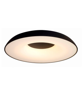 LAMPARA DE TECHO LED REGULABLE 80W 3000K NEGRA