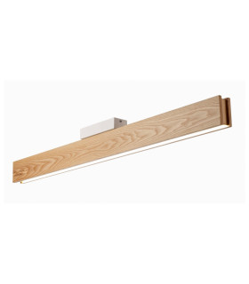 LAMPARA DE TECHO LED MADERA 40W 3000K