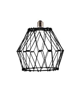 LAMPARA TRANSFORMABLE LED E27 4W 3000K NEGRA