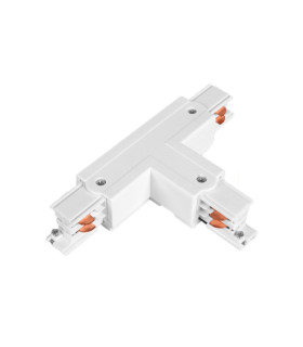 ACCESORIO CARRIL LED 4 VIAS (HASTA 3 ENCENDIDOS) CONECTOR T IZQUIERDA B BLANCO