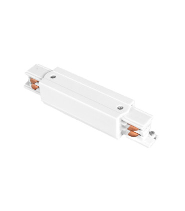 ACCESORIO CARRIL LED 4 VIAS (HASTA 3 ENCENDIDOS) CONECTOR RECTO BLANCO