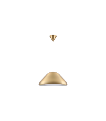 LAMPARA DE TECHO  SERIE GANEKO 1XE27 DORADA