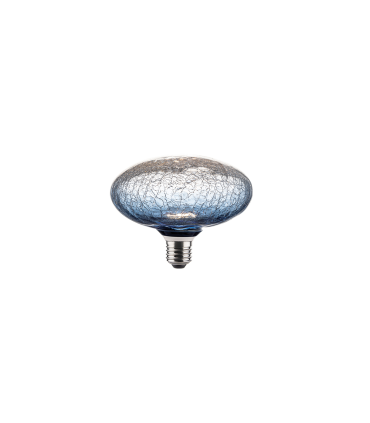 LAMPARA LED UFO  CRAQUELADA AZUL