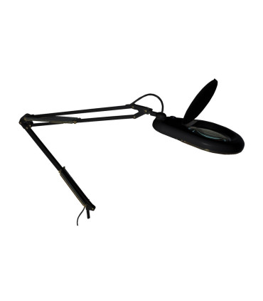 FLEXO LED LUPA AUMENTO 3X 7W 6500K 100º 230V NEGRO