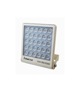 PROYECTOR LED EXTRAPLANO IP65 20W 3000K 100º 230V BLANCO