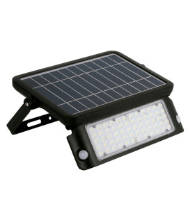 PROYECTOR DE LED SOLAR 10W 4000K NEGRO