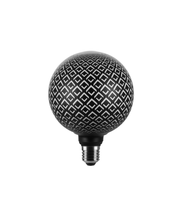 LAMPARA DECORATIVA LED TALLADO ROMBOS E27 4W 3000K