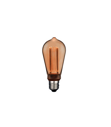LAMPARA LED DECO EDISON E27 4W 1800K 360º 230V