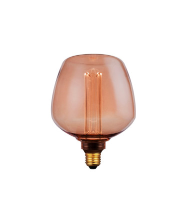 LAMPARA LED DECO AMBAR S123 E27 4W 1800K 360º 230V