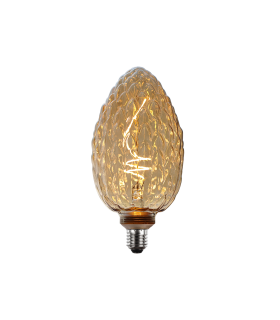 LAMPARA DECORATIVA LED PIÑA AMBAR  E27 4W 1800K