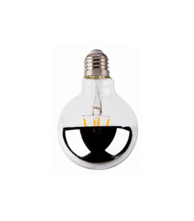 LAMPARA DECORATIVA FILAMENTO DE LED CUPULA G125 E27 8W 3000K