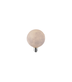 LAMPARA LED 3D LUNA Ø150mm 4.6W E27 3000K