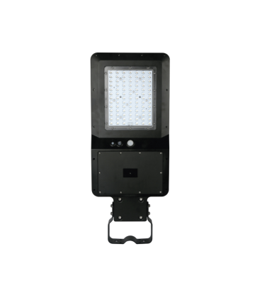 CABEZA FAROLA LED SOLAR CON SENSOR CREPUSCULAR Y DE MOVIMIENTO 40W 6000K 6000Lm  IP65