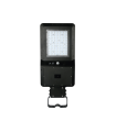 CABEZA FAROLA LED SOLAR CON SENSOR CREPUSCULAR Y DE MOVIMIENTO 40W 6000K 6000Lm  IP65