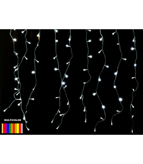 CORTINA LED CON EFECTOS MULTICOLOR 225LEDS 40W 2,0x0,9METROS IP44 conectables 5 uds posición fija: sí