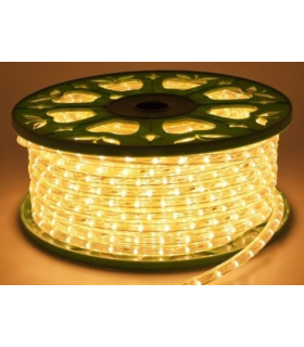 TUBO FLEX 50 mt.LUZ CALIDA "LED"- 2 VIAS CHASIN