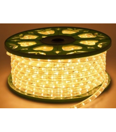 TUBO FLEX 50 mt.LUZ CALIDA "LED"- 2 VIAS CHASIN