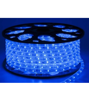 TUBO FLEX 48 mt.AZUL LED