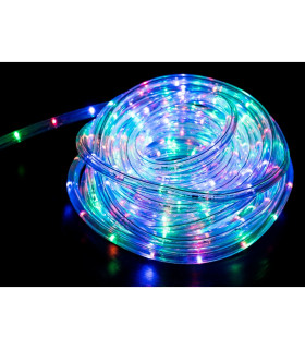 TUBO FLEX. LED 10m  MULTICOLOR CON CONTROLADOR DE EFECTOS