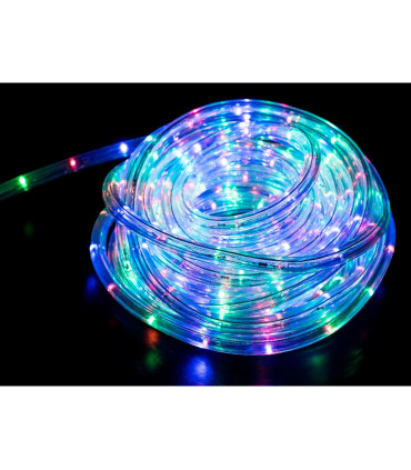 TUBO FLEX. LED 10m  MULTICOLOR CON CONTROLADOR DE EFECTOS