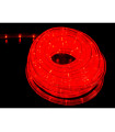 TUBO FLEX. LED 10m  ROJO CON CONTROLADOR DE EFECTOS