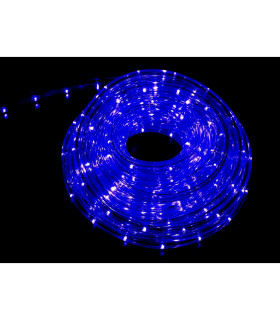 TUBO FLEX. LED 10m  AZUL CON CONTROLADOR DE EFECTOS