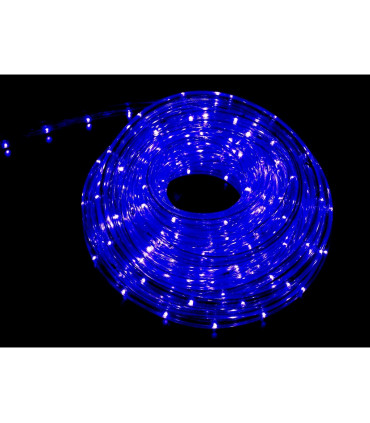 TUBO FLEX. LED 10m  AZUL CON CONTROLADOR DE EFECTOS