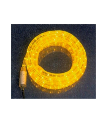 TUBO FLEX. LED 10m  BLANCO CALIDO CON CONTROLADOR DE EFECTOS
