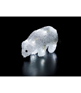 OSITO LUMINOSO 10 LED PEQUEÑO 0,6W 24V IP44 18,5cm cable 1,5m