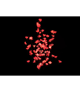 SET 3 RAMAS 96 LUCES ROSAS CON TRANSFORMADOR 18,81W 24V IP20 alto 1m