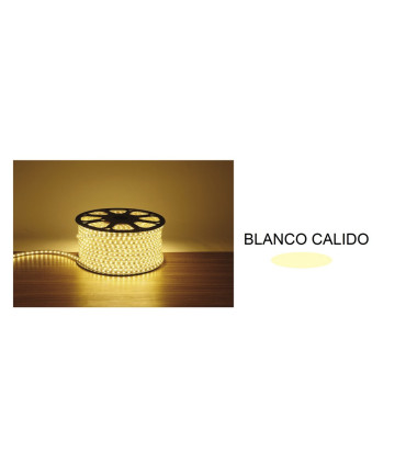 TIRA DE LED IP44 9W/MT 2700K 230V 60LED/MT LED50x50 venta por metros