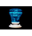 LAMPARA TIPO FLASH E-27 AZUL 1W