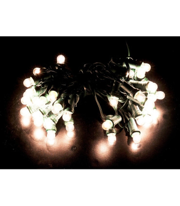 GUIRNALDA PAPAYA 30 LUCES BLANCA 150W 240V 9,6m